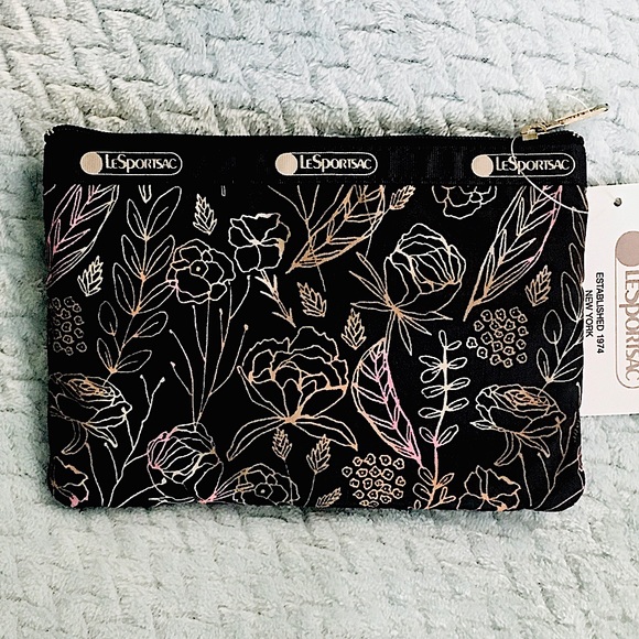 LeSportsac 3-zip Cosmetic Pouch - Picture 2 of 9